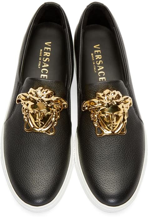 versace men embroided sneakers|men's Versace sneakers for sale.